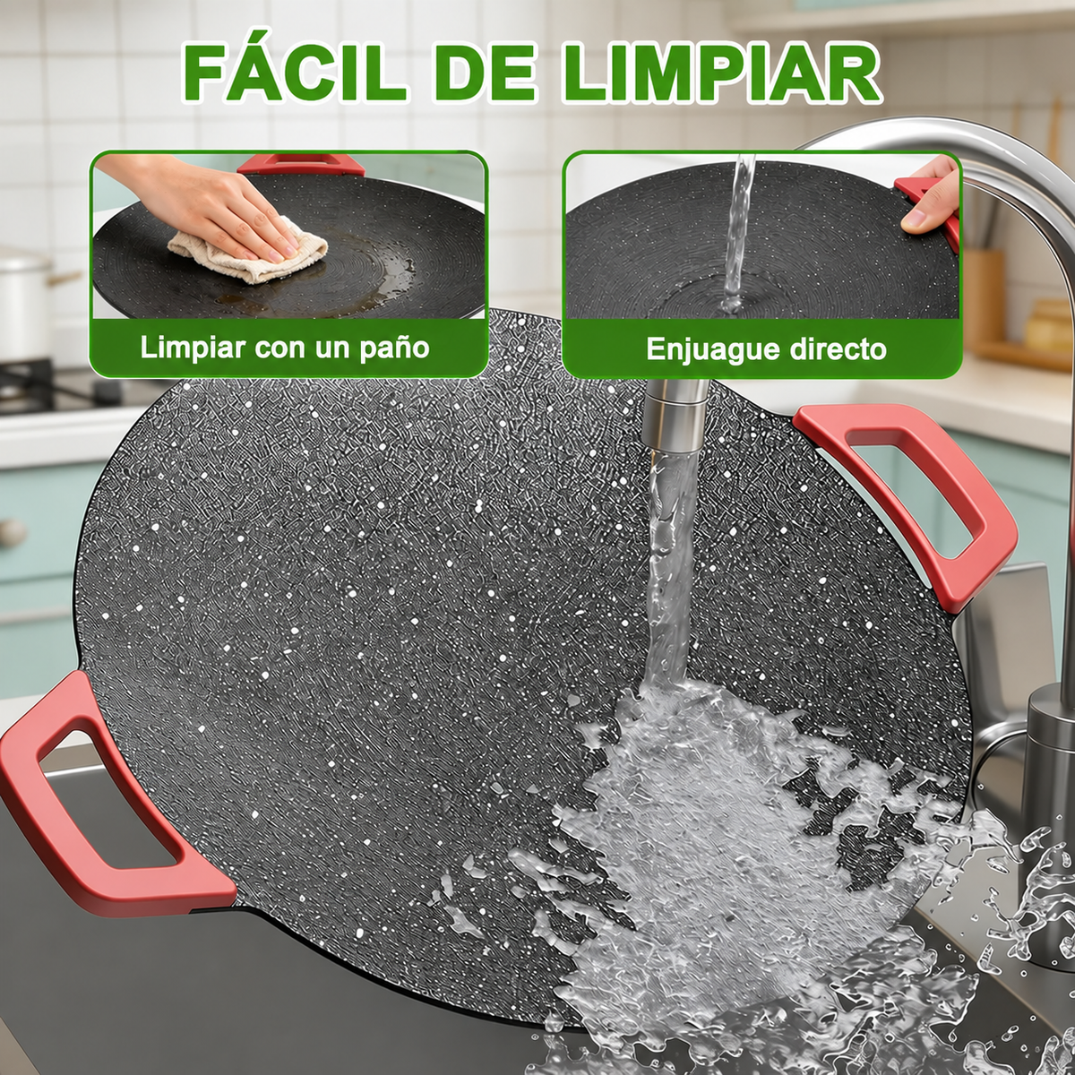 Plancha Eléctrica Multifunción