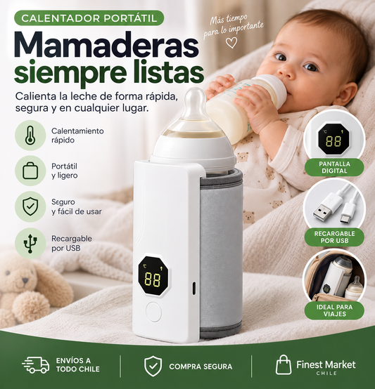 Calienta Mamaderas Portátil