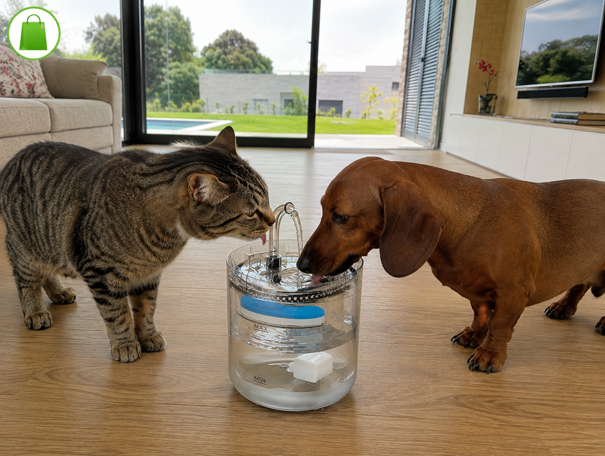 Dispensador de Agua para Mascotas